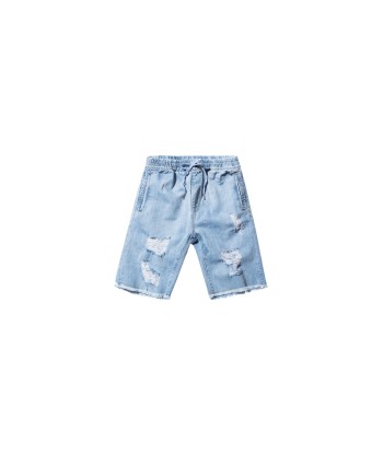 Stampd Distressed Denim Short - Blue outlet