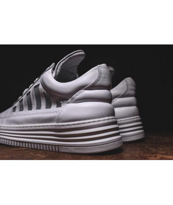 Filling Pieces Low Top Cut-Out - White de pas cher