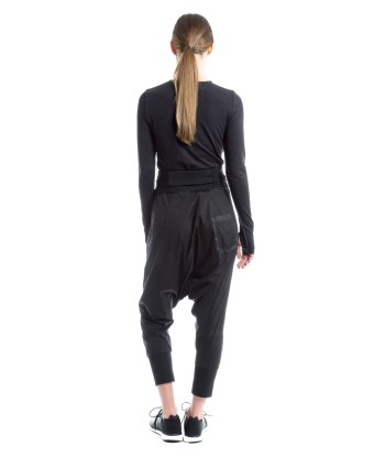 Y-3 SPORT WMNS Fine Knit L/S Top - Black Fin de série