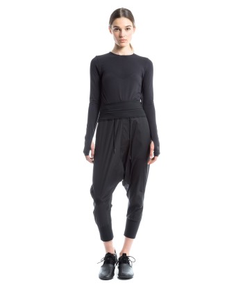 Y-3 SPORT WMNS Fine Knit L/S Top - Black Fin de série