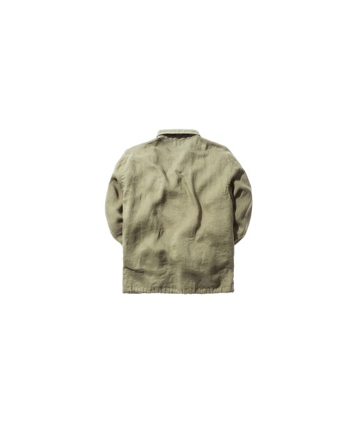 John Elliott Linen Pullover M65 - Olive 2023