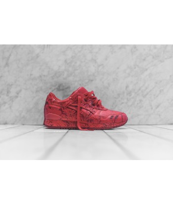 Asics Gel-Lyte III - Red Marble le concept de la Pate a emporter 