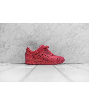 Asics Gel-Lyte III - Red Marble le concept de la Pate a emporter 