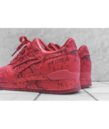 Asics Gel-Lyte III - Red Marble le concept de la Pate a emporter 