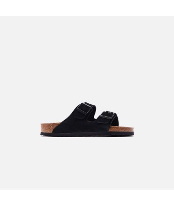 Birkenstock Arizona Soft Footbed Suede - Black acheter