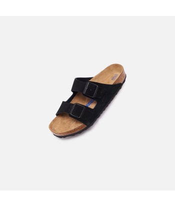 Birkenstock Arizona Soft Footbed Suede - Black acheter