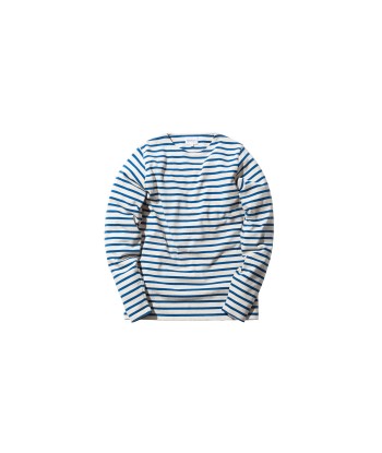 Norse Projects Godtfred Compact L/S Tee - Ecru / Blue À commander