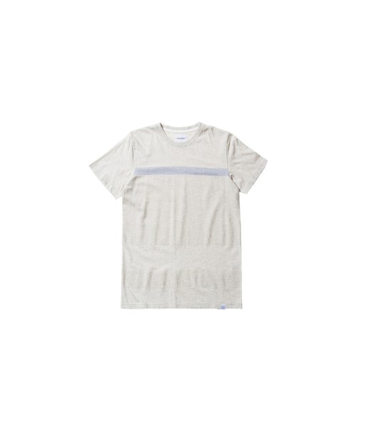 Norse Projects Niels Bubble Tee - Grey Melange commande en ligne