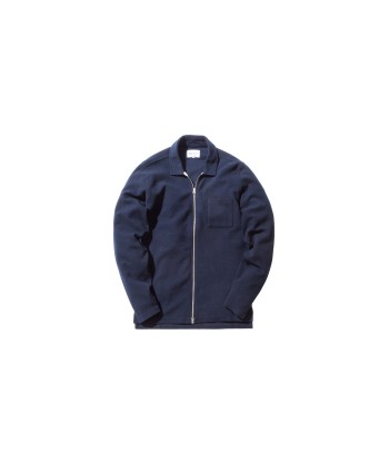 Norse Projects Magne Waffle Cardigan - Navy Faites des économies