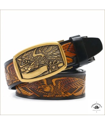 Ceinture Homme Gravée Cowboy Fin de série