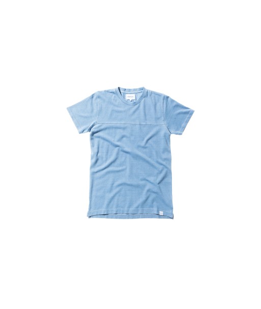 Norse Projects Rasmus Tee - Light Indigo Wash destockage