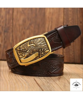 Ceinture Homme Gravée Cowboy Fin de série