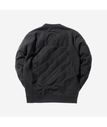 Off-White Tonal Cornelly Crewneck - Black / Black ouvre sa boutique