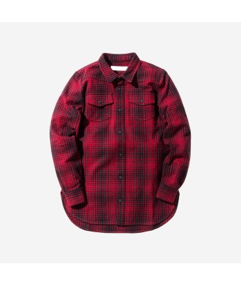 Off-White Tartan Shirt - Red / Black votre