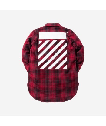 Off-White Tartan Shirt - Red / Black votre