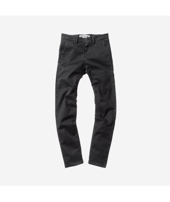 Off-White Brushed Slim Fit Pant - Black / White en linge