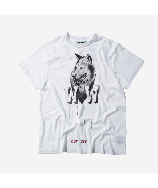 Off-White Othelo`s Wolf Tee - White du meilleur 