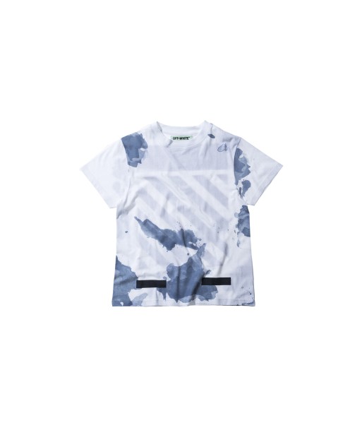 Off-White Liquid Spots Tee - Dark Blue Par le système avancé 