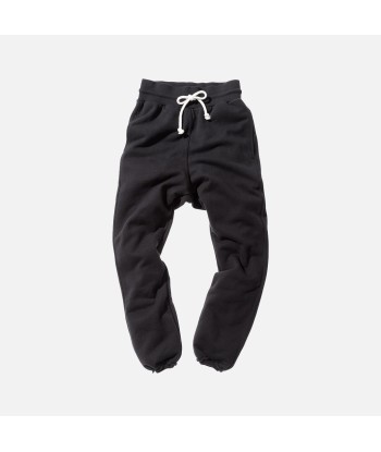 John Elliott Raw Edge Sweatpants - Black Dans la société mordern