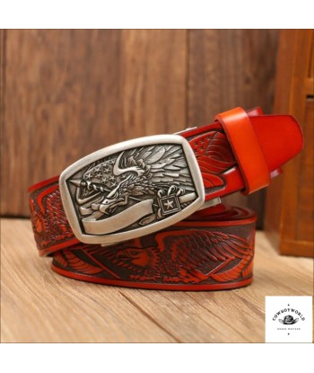 Ceinture Homme Gravée Cowboy Fin de série