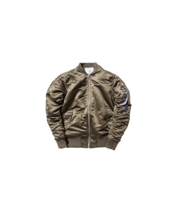 Stampd Charmeuse Bomber - Olive les ligaments