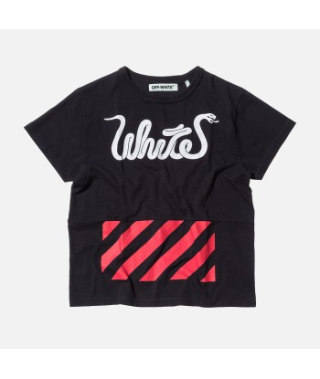 Off-White Patchwork Tee - Black / Yellow ou a consommer sur place