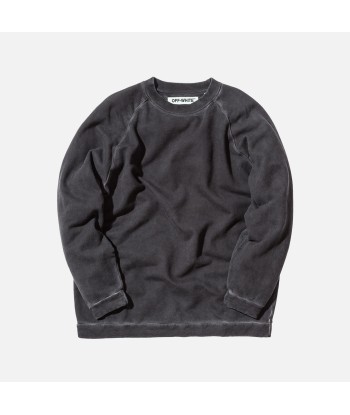 Off-White Fleece Crewneck - Black de technologie