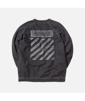 Off-White Fleece Crewneck - Black de technologie