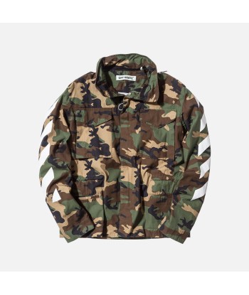 Off-White Camouflage M65 Jacket - Green / Camo les ctes