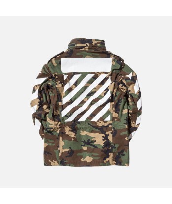 Off-White Camouflage M65 Jacket - Green / Camo les ctes