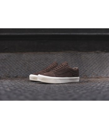 Vans Vault Old Skool Lite LX - Chestnut brillant des détails fins