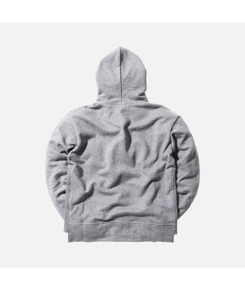 John Elliott Kake Mock Pullover - Dark Grey brillant des détails fins