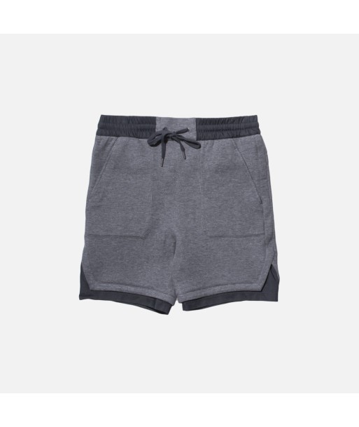 Helmut Lang Angled Hem Track Short - Heather Grey ou a consommer sur place