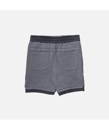 Helmut Lang Angled Hem Track Short - Heather Grey ou a consommer sur place