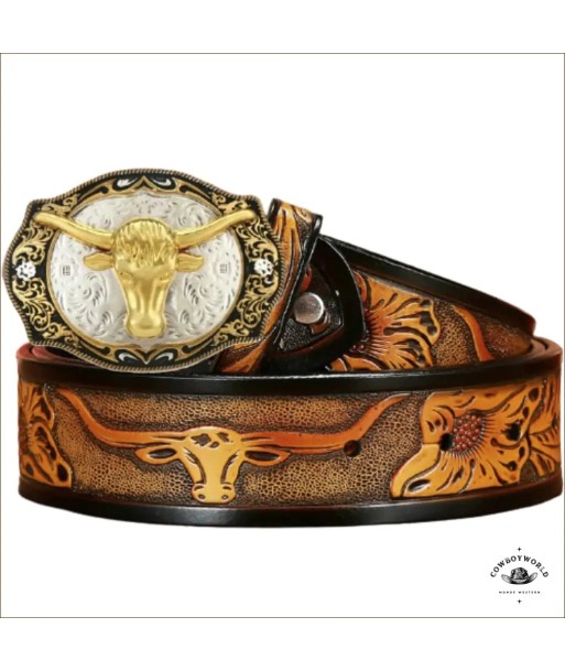 Ceinture en Cuir Grande Taille Avec Boucle Cowboy store