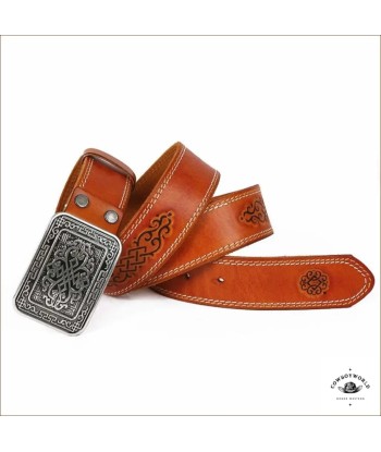 Ceinture Cuir Renfort Épaisse Western Le MVP de beaucoup