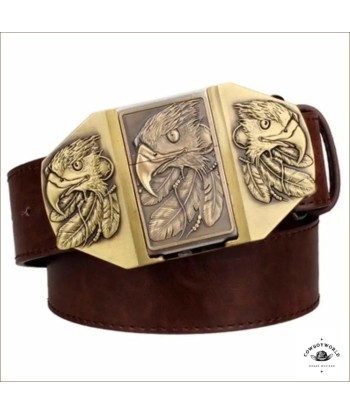 Ceinture Briquet Western Aigle en linge