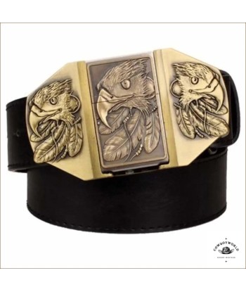 Ceinture Briquet Western Aigle en linge