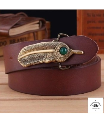 Ceinture en Cuir Western Livraison rapide