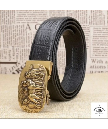 Ceinture Cuir Western Pour Homme Economisez 