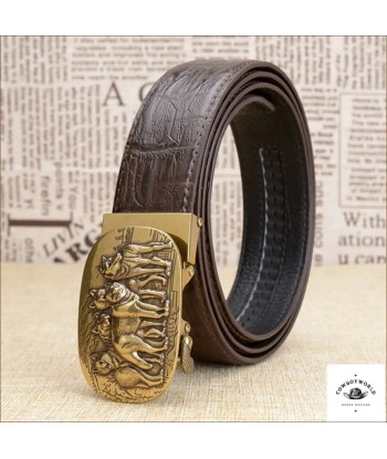 Ceinture Cuir Western Pour Homme Economisez 