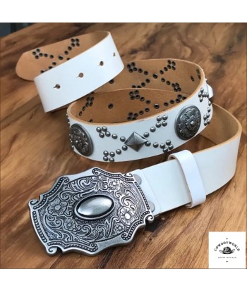 Ceinture Blanche Country en linge