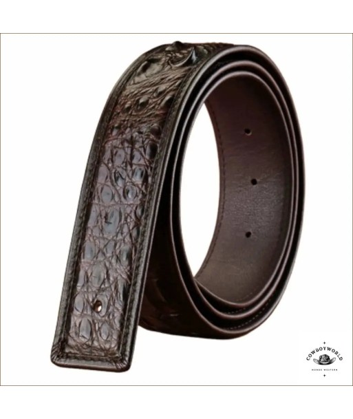 Ceinture Cowboy Crocodile s'inspire de l'anatomie humaine