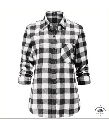 Chemise à Carreaux Femme Style Cowboy vous aussi creer 